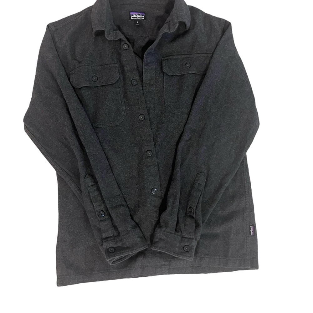 Men’s grey small Patagonia button up